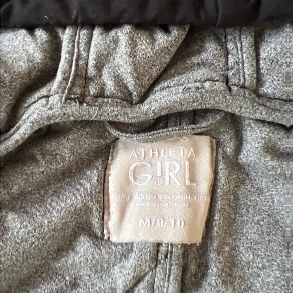 Athleta girl jump to it black quilted jacket